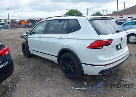 2024 Volkswagen Tiguan 2.0T Se R-Line Black from USA, damaged, VIN 3VV8B7AX3RM111526